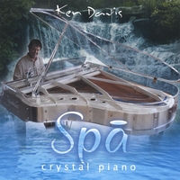 KEN DAVIS INTERNATIONAL COMPOSER AUSTRALIAN : SPA CRYSTAL PIANO CD + BONUS DVD