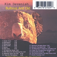 Kim Devenish : Bulbous And Old