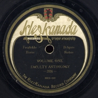 KlezKanada : Faculty Anthology 2006