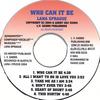 LANA SPRAGUE: Who Can It Be