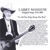 LARRY MANGUM: Original Songs 1976-2001
