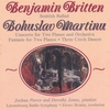 LUXEMBOURG RADIO SYMPHONY: Britten/Martinu: Ballad / Concerto / Fantasie