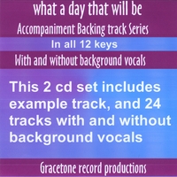 Matthews & Maz : What A Day That Will Be Accompanimen Backing Track Series