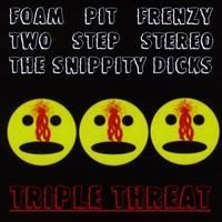 FOAM PIT FRENZY, TWO STEP STEREO, THE SNIPPITY DICKS: Triple Threat