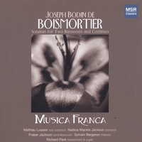 Mathieu Lussier & Musica Franca : Joseph bodin de Boismortier