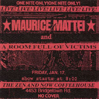 Maurice Mattei : Maurice Mattei And A Room Full Of Victims