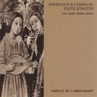Members of the St. Southern Ensemble : Baroque & Classical Flute Sonatas
