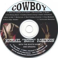 MICHAEL "BOOTS" ROBINSON: Cowboy