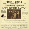 NEON SWING X-PERIENCE: Late To The Party