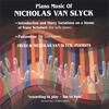 NICHOLAS VAN SLYCK, PIANO MUSIC: Trudi & Nicholas Van Slyck