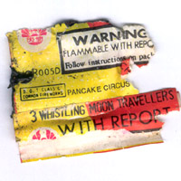 pancake circus : 3 whistling moon travellers with report