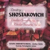 SHOSTAKOVICH / AMBARTSUMIAN, VIOLIN, SHELUDYAKOV, PIANO: Violin Sonata Op 134, Viola Sonata Op 147