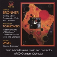 A. TCHAIKOVSKY / AMBARTSUMIAN, VIOLIN/CONDUCTOR: "Distant Dreams" Concerto for Violin and Orchestra
