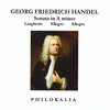 PHILOKALIA: Handel: Sonata in A Minor, Op. 1, No. 4