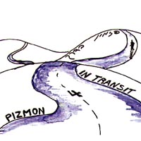 Pizmon : In Transit
