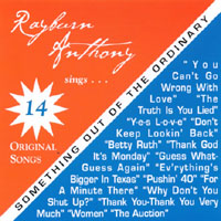 Rayburn Anthony : Something Out of the Ordinary