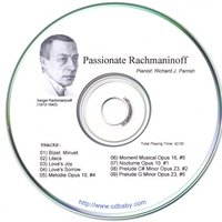 RICHARD J. PARRISH: Passionate Rachmaninoff