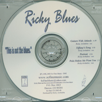 Ricky Blues : This Is Not The Blues