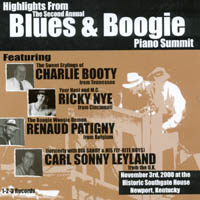 RICKY NYE: Highlights from the Second Annual Blues & Boogie Piano Summit