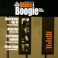 RICKY NYE: Highlights From The Fourth Annual Blues & Boogie Piano Summit