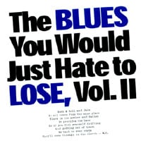THE BLUES YOU WOULD JUST HATE TO LOSE VOL II: Blues You Would Just Hate To Lose Vol 2