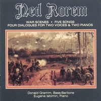 NED ROREM / EUGENE ISTOMIN, PIANO: War Scenes / 5 Songs
