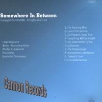 LLOYD ROWLAND: Somewhere Inbetween