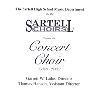 SARTELL CONCERT CHOIR: 2001-2002