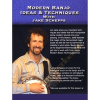 JAKE SCHEPPS: Modern Banjo Ideas and Techniques DVD