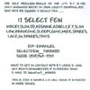 SQAD: 17 Selectfew
