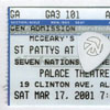 SEVEN NATIONS: Live at The Palace Theatre