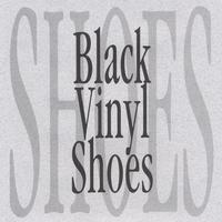 SHOES: Black Vinyl Shoes