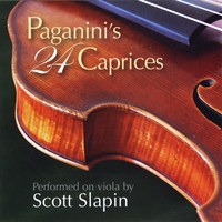SCOTT SLAPIN: Paganini's 24 Caprices Performed on viola by Scott Slapin