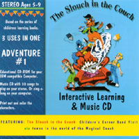 The Slouch In The Couch Childrens Corner Band : Interactive Learning & Music CD - Adventure #1