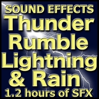 Sound Effects : Thunder Rumble, Lightning Strikes and Rain Sound Effects