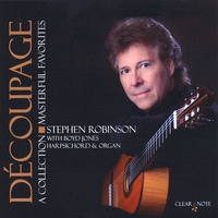 Stephen Robinson : Découpage