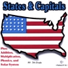 STATES & CAPITALS: Plus; Addition Rap, The Multiplication Song, Phonics and The Solar System