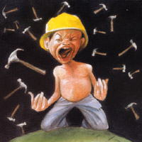 BRAIN SURGEONS: Box of Hammers