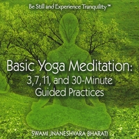 Swami Jnaneshvara Bharati : Basic Yoga Meditation: 3, 7, 11, and 30-minute Guided Practices