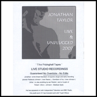 Jonathan Taylor : Live and Unplugged - The Frizinghall Tapes