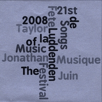 Jonathan Taylor : Songs of the Fete de la Musique