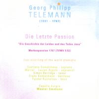 GEORG PHILIPP TELEMANN: Die Letzte Passion/the Last Passion 2cd