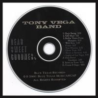 Tony Vega Band : Dear Sweet Goodness