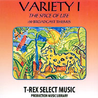 T REX SELECT MUSIC PRODUCTIONS: Variety 1 Library Disk