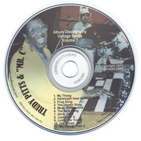 TRUDY PITTS & "MR.C" : Album Discography, Vintage Series - Volume 1