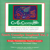 JUANITA NEWLAND ULLOA: Songbook - Canta Conmigo volume 2