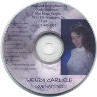 WENDY CARLISLE: Love Matters