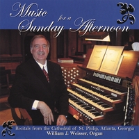 William J. Weisser : Music For A Sunday Afternoon