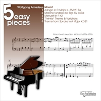 5 Easy Pieces Mozart 5 Easy Pieces For Piano 5 Easy Pieces Mozart 5 Easy Pieces For Piano